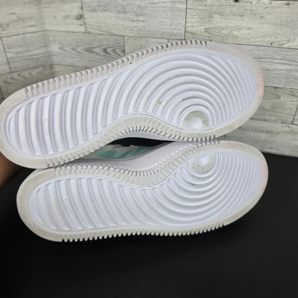Nike Vandalised LX White Light Blue Platform Sneakers CW6536-100 Womens 9.5